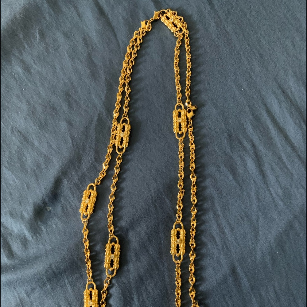 Jackie Onassis Paperclip Necklace